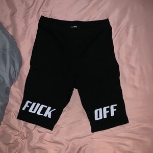 Fashion nova Biker shorts